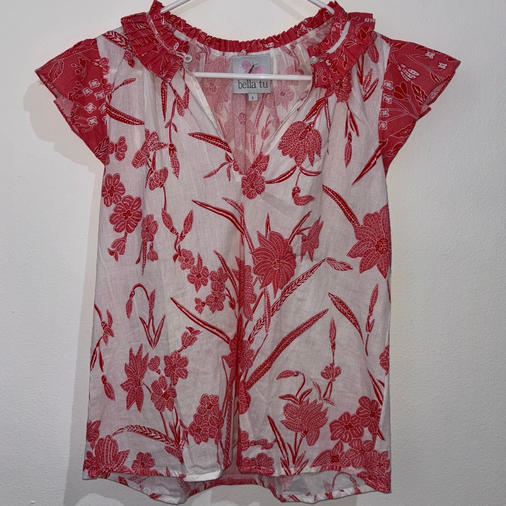 Bella Tu Blouse Size Small